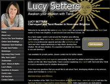 Tablet Screenshot of lucysetters.co.uk